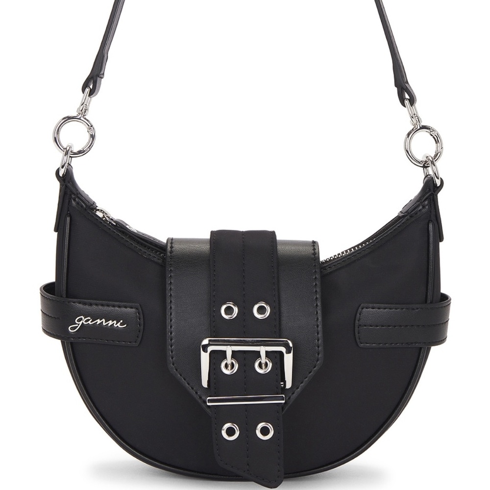 GANNI NWT Bucky Bag Small Crossbody (Black)